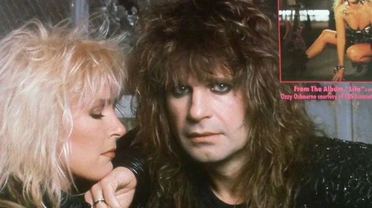 Ozzy and Lita Ford