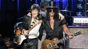 Ronnie Wood and Slash