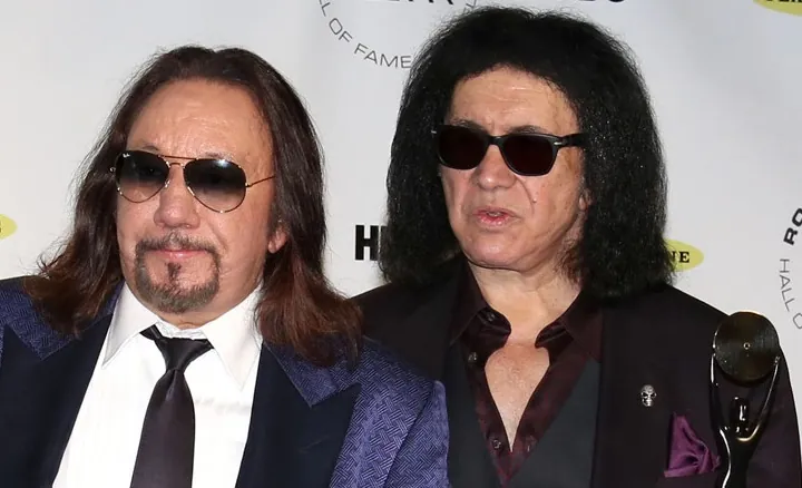 Ace Frehley and Gene Simmons