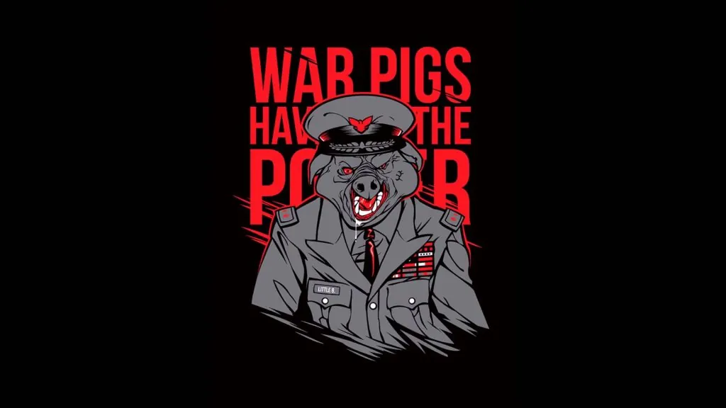 Black Sabbath War Pigs art