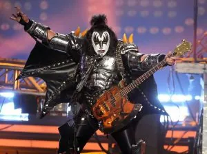Gene Simmons playing