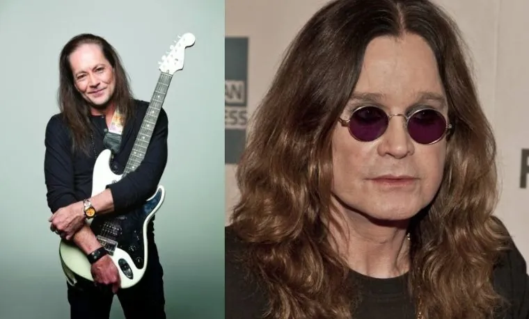 Jake E Lee and Ozzy Osbourne