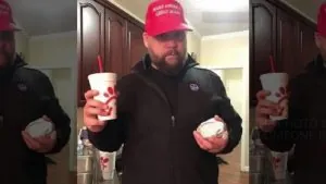 Benton Blount pro trump post
