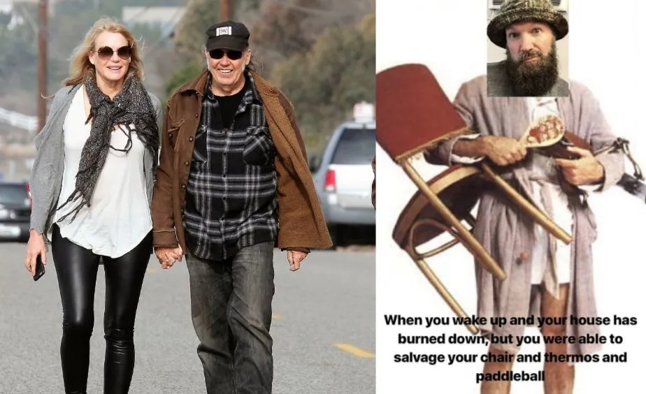 Daryl Hannah Neil Young and Fred Durst