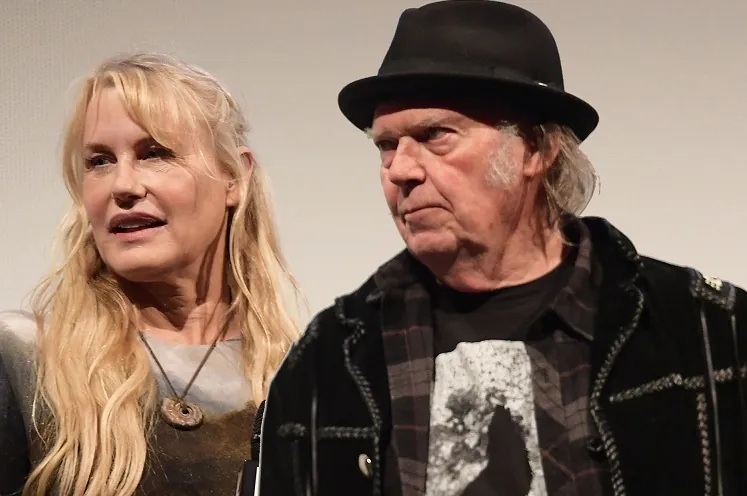 Daryl Hannah and Neil Young