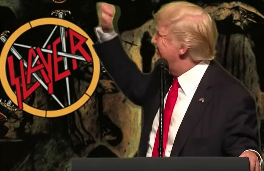 Donald Trump Raining Blood
