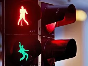 Elvis Presle traffic lights