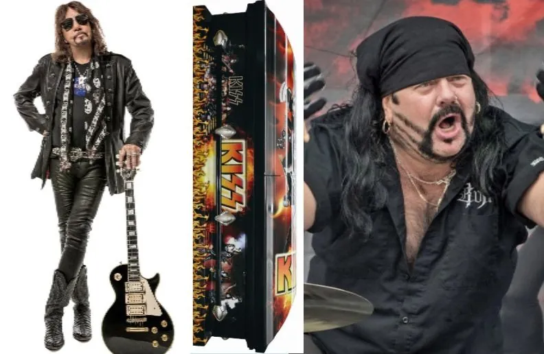 Ace Frehley coffin vinnie paul