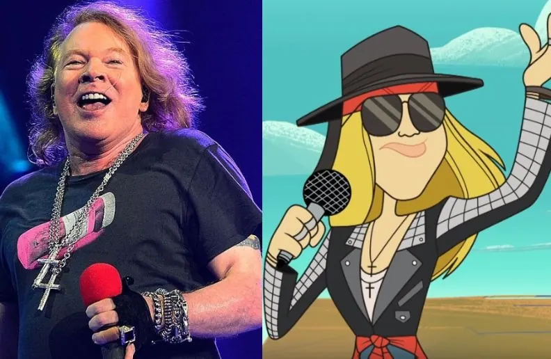 Axl Rose Looney Tunes