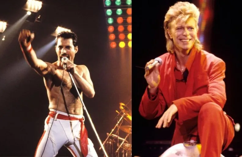 Freddie Mercury David Bowie