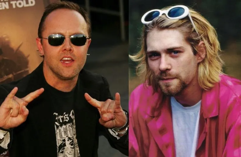 Lars Ulrich Kurt Cobain