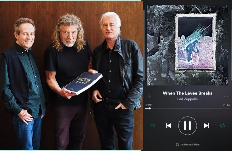 Led Zeppelin streaming