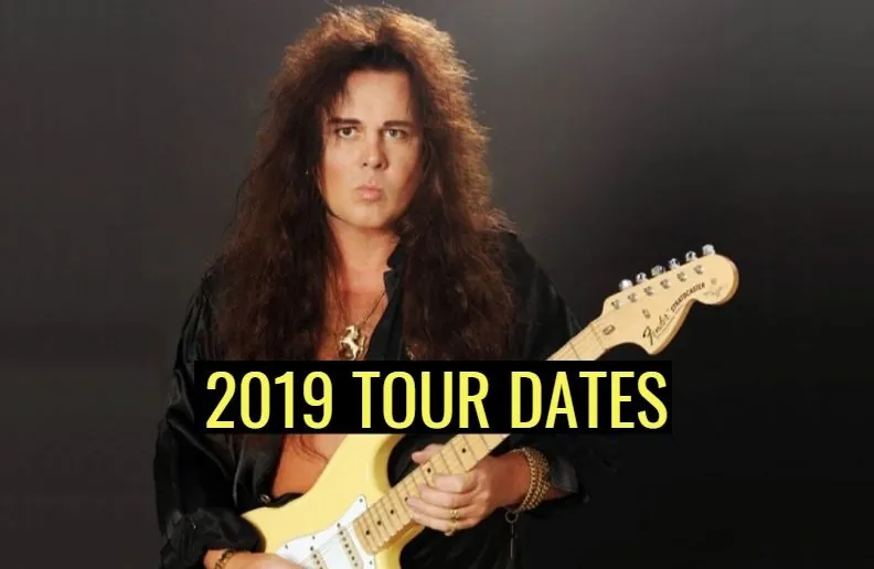 Yngwie Malmsteen 2019 tour dates