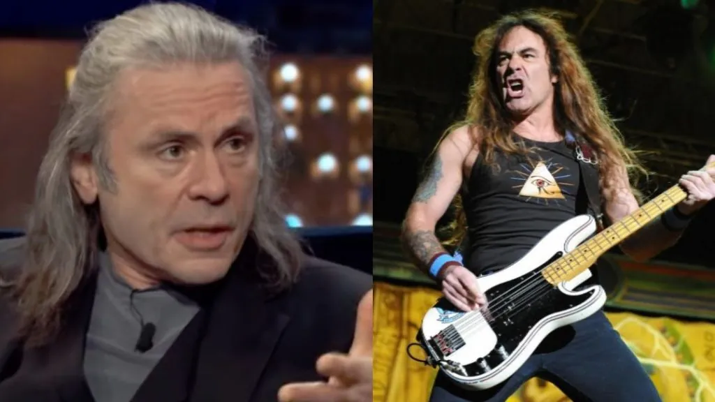 Bruce Dickinson Steve Harris