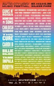 Austin City Limits line up 2019