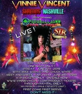 Nashville Tenesse Vinnie Vincent