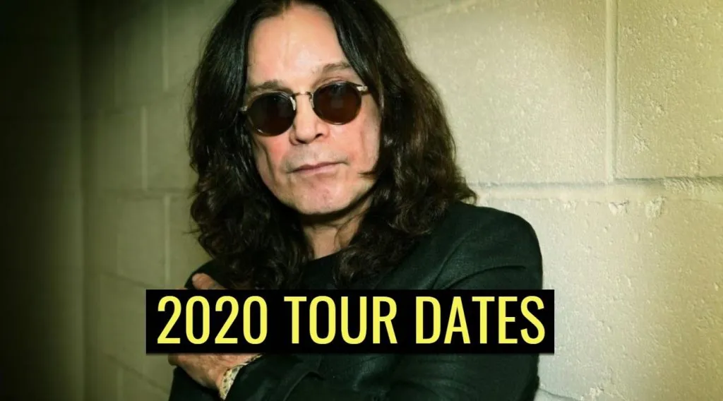 Ozzy Osbourne 2020 tour dates