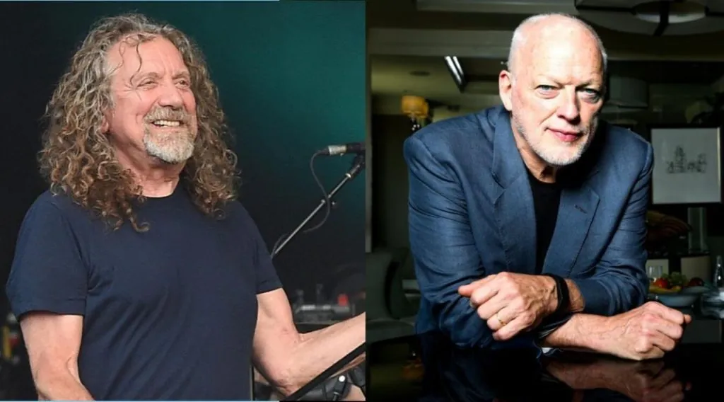 Robert Plant David Gilmour