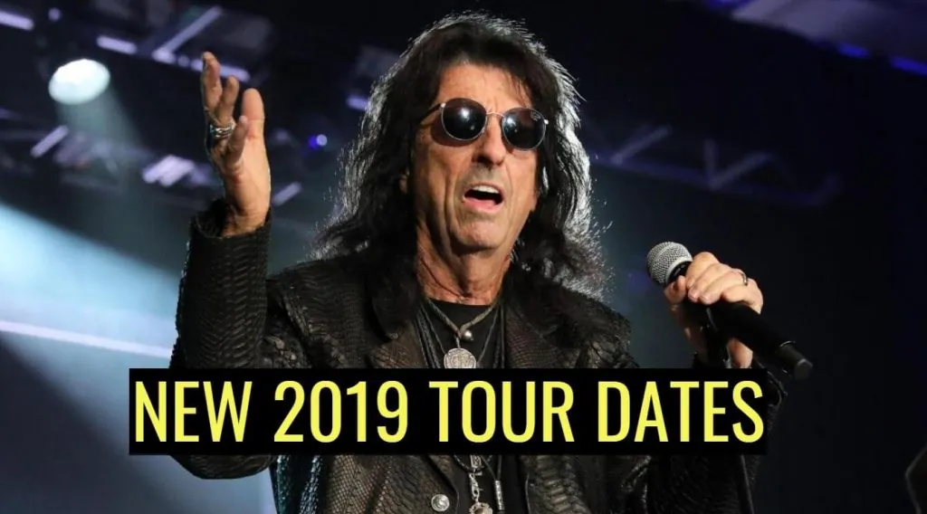 Alice Cooper new 2019 tour dates