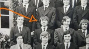 Bruce Dickinson kid school