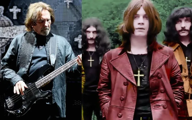 Geezer Butler crosses