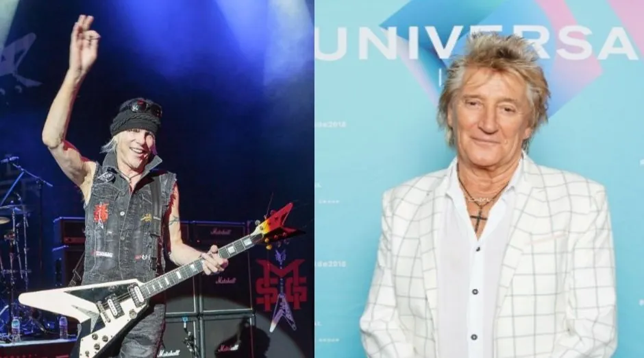 Michael Schenker Rod Stewart