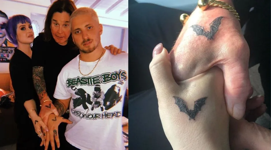 Ozzy Osbourne Kelly Osbourne tattoo