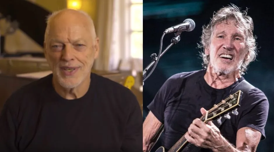 David Gilmour Roger Waters