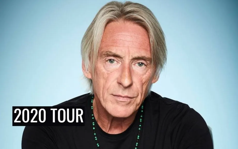 The Jam Paul Weller 2020 tour dates