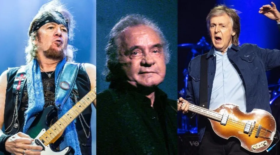 Adrian Smith Johhny Cash Paul McCartney