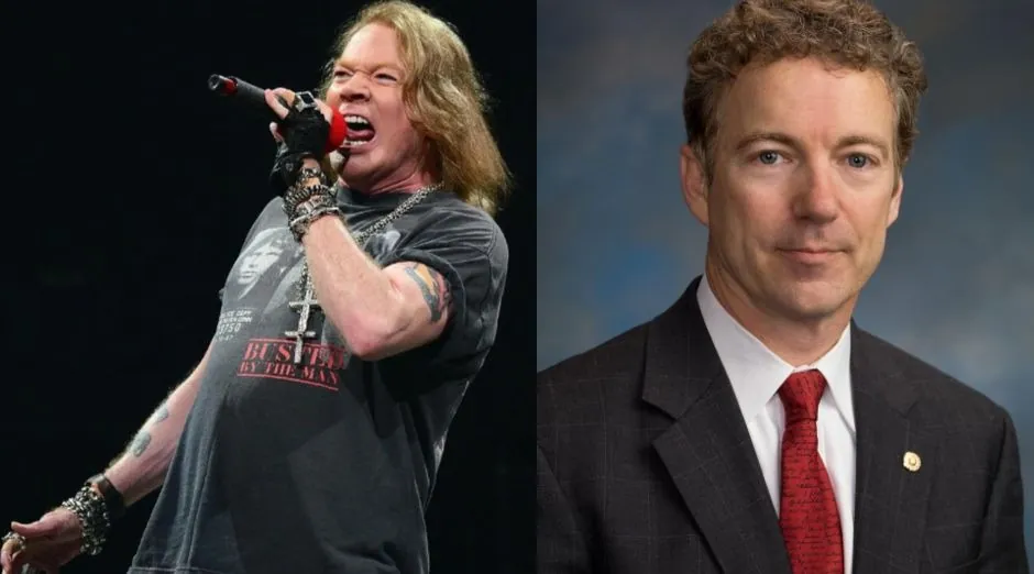 Axl Rose senator Rand Paul