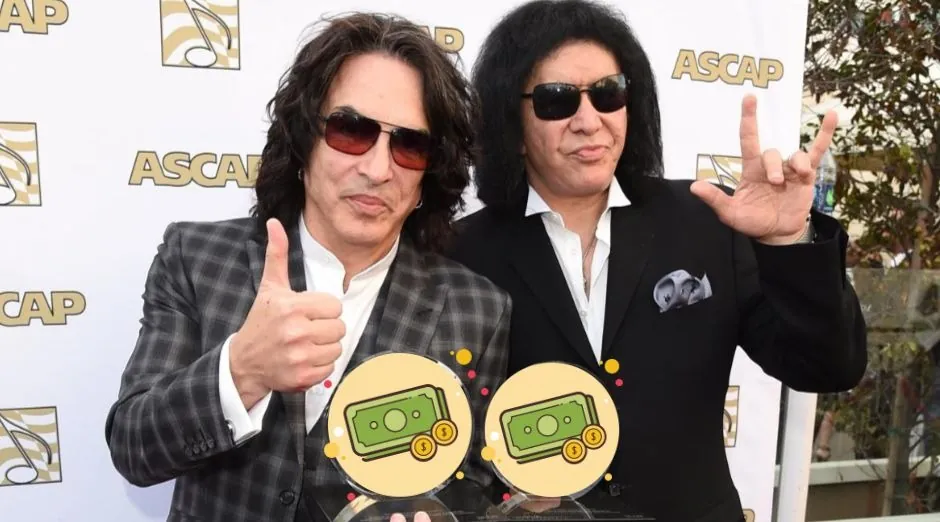 Kiss band Networth