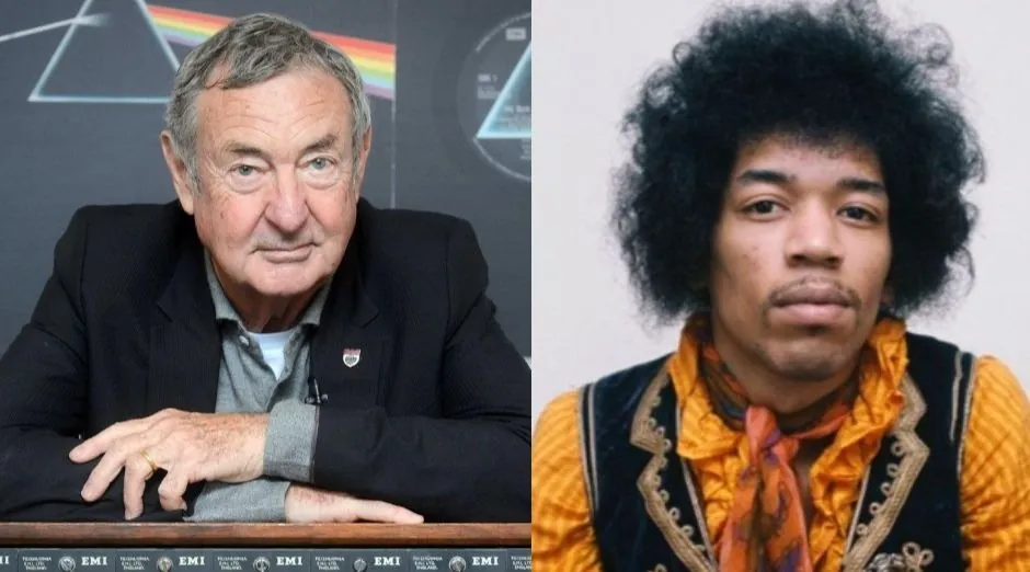 Nick Mason Jimi Hendrix