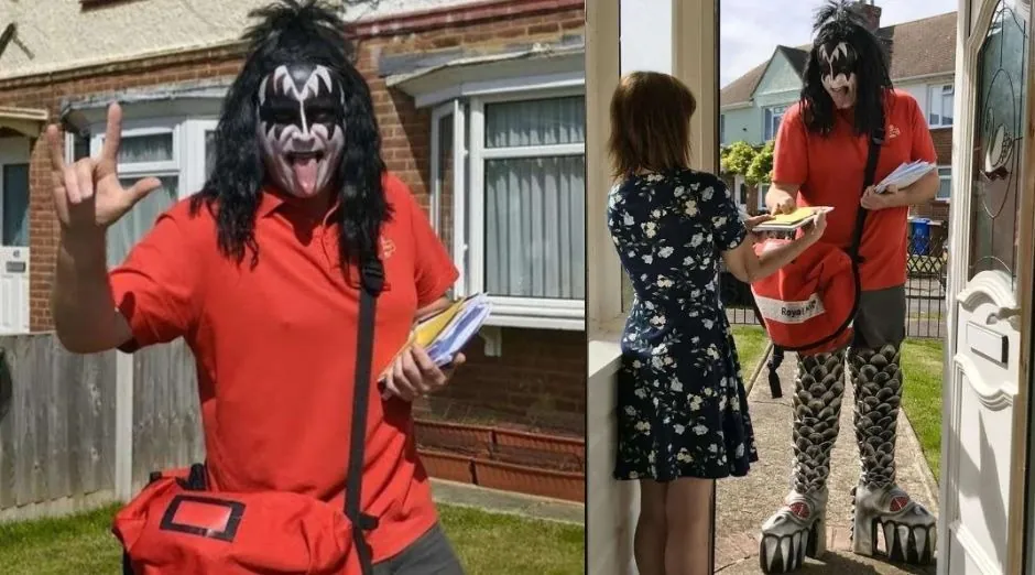 Gene Simmons mailman