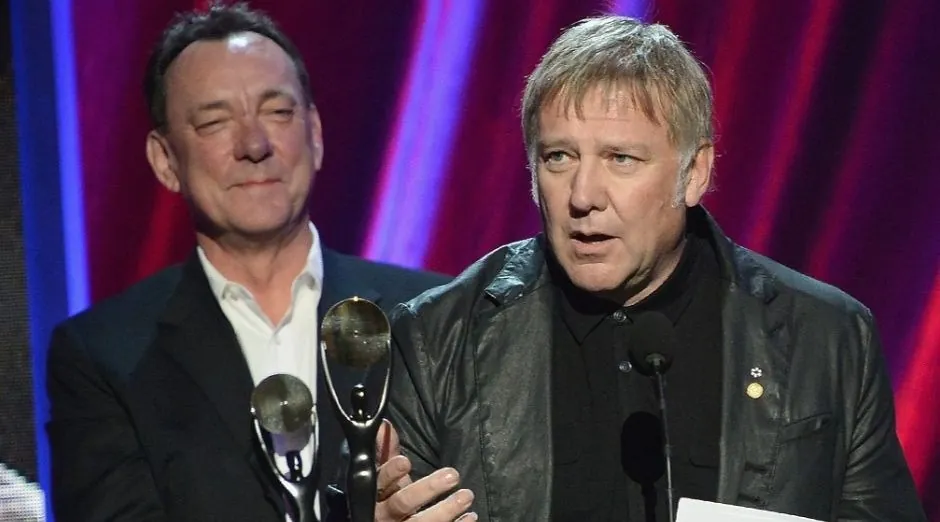 Alex Lifeson and Neil Peart