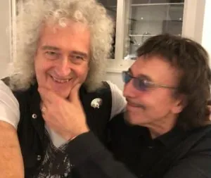 Tony Iommi Brian May
