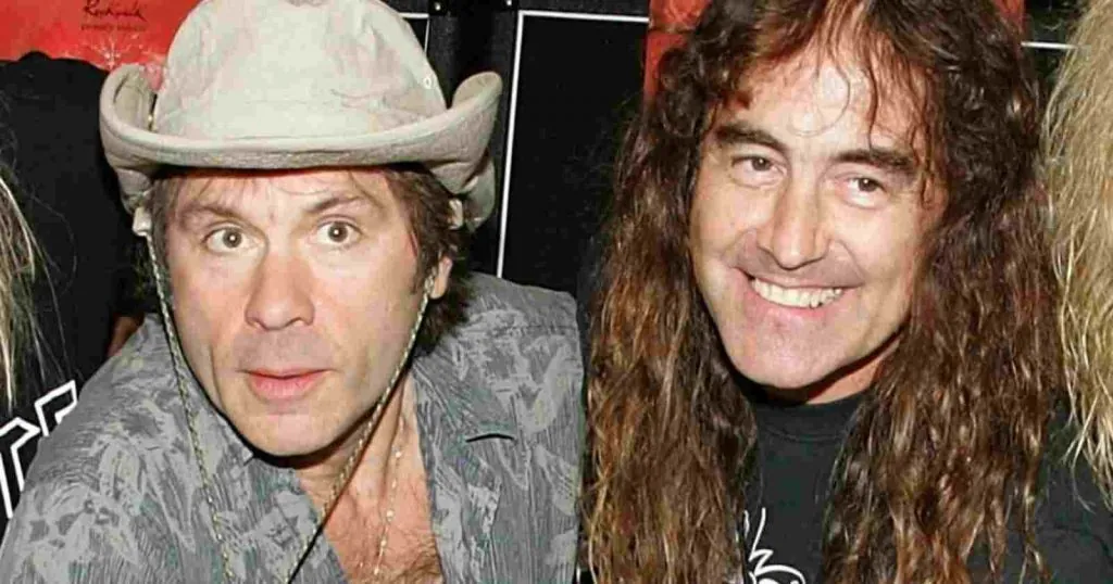 Bruce Dickinson Steve Harris