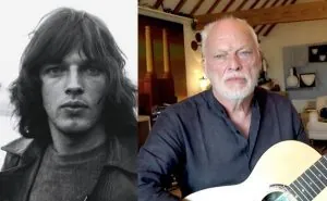 David Gilmour now and then