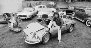 Keith Moon car wrecked