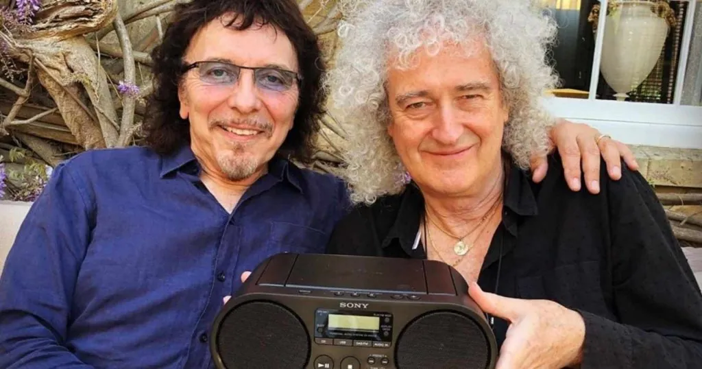 Tony Iommi Brian May