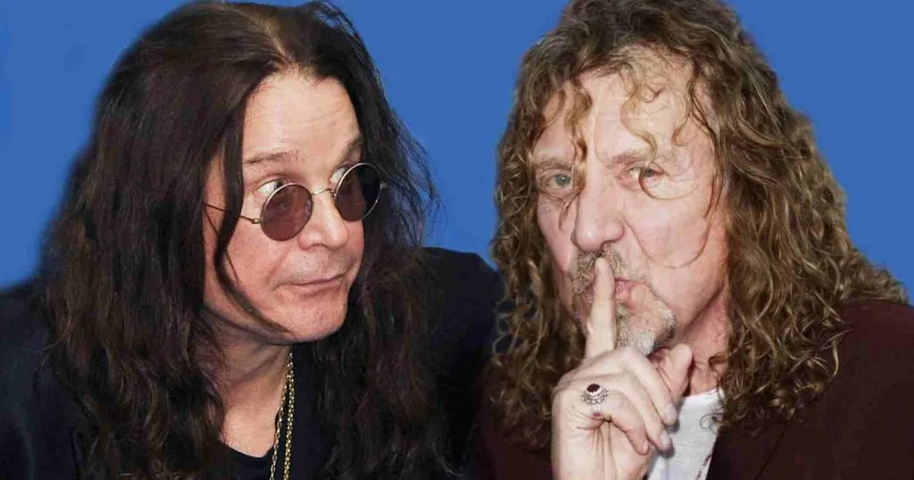 Ozzy Osbourne Robert Plant