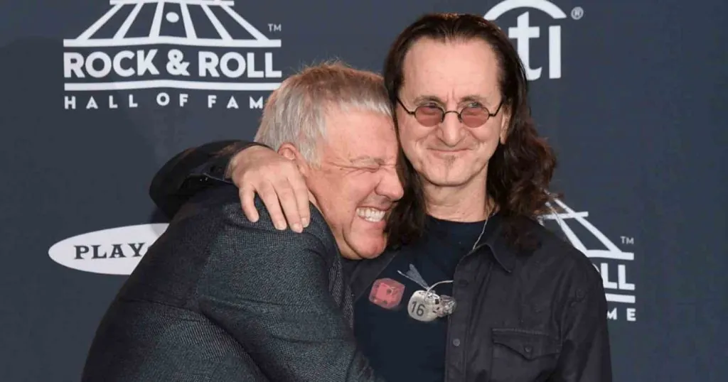 Alex Lifeson Geddy Lee