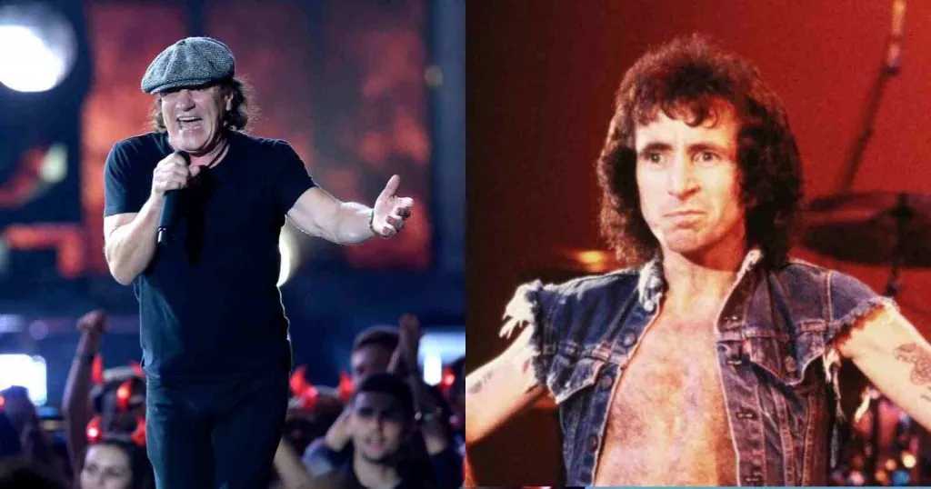 Brian Johnson Bon Scott