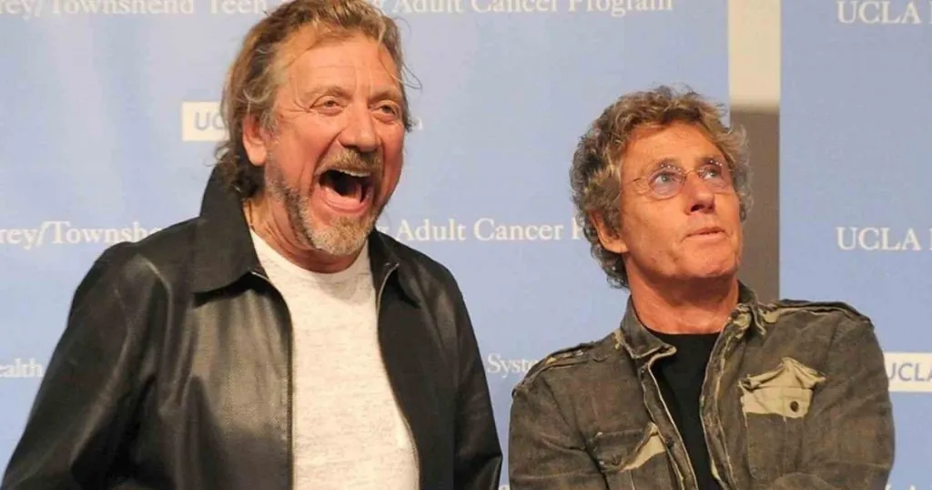 Robert Plant Roger Daltrey