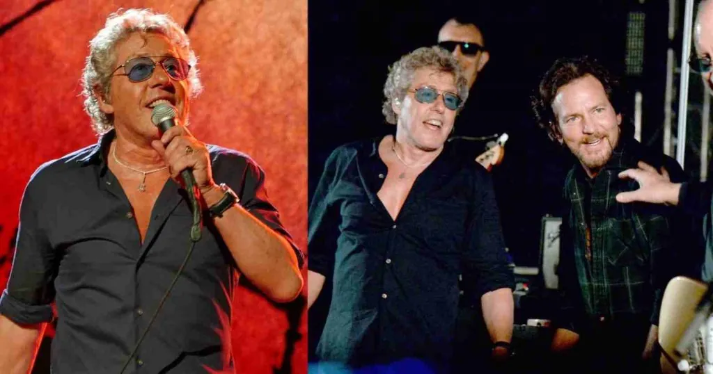 Roger Daltrey Eddie Vedder