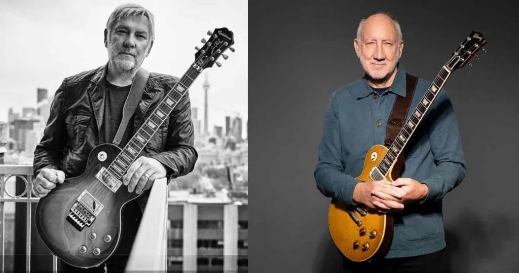 Alex Lifeson Pete Townshend