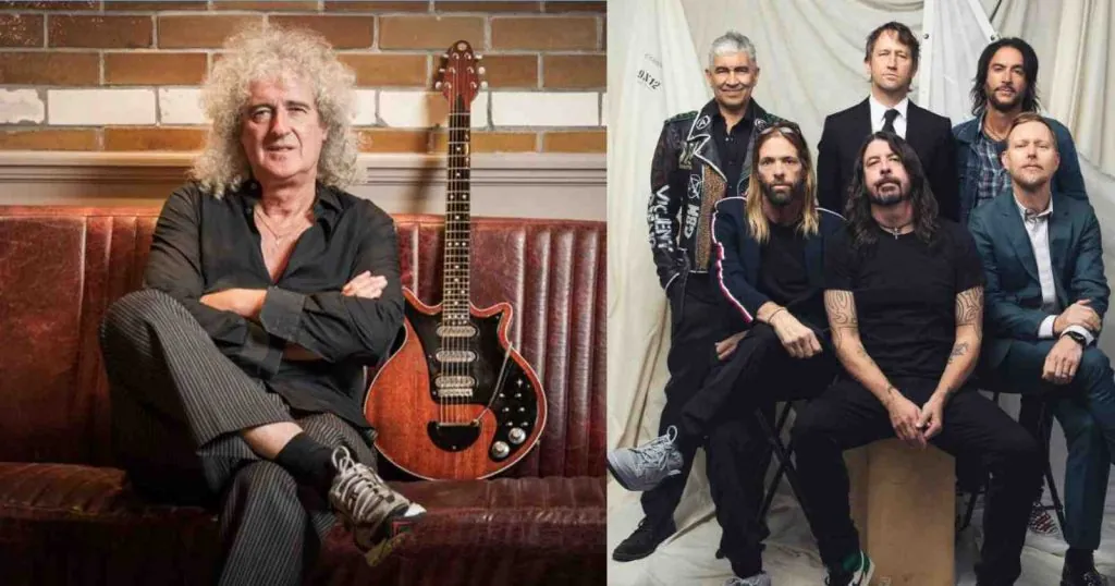 Brian May Foo Fighters