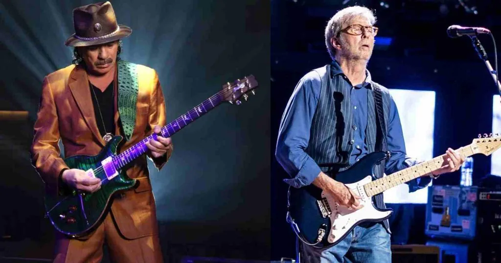 Carlos Santana Clapton