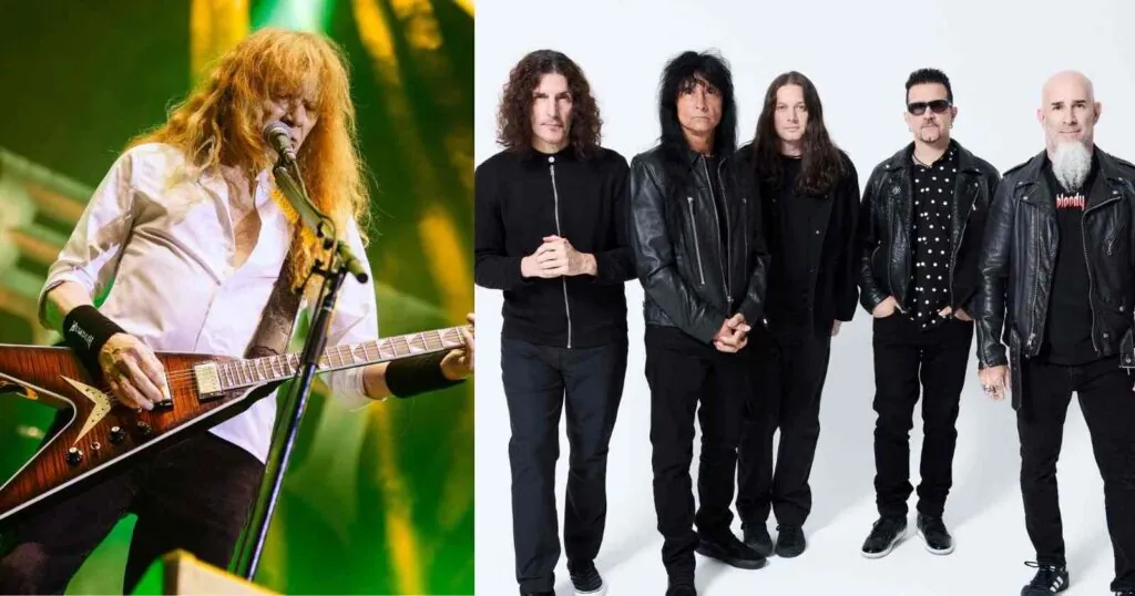 Dave Mustaine and Anthrax