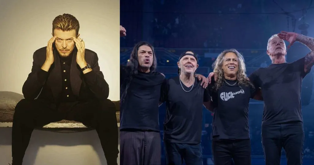 David Bowie and Metallica